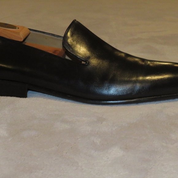 Berluti Atelier Sur Mesure Bespoke Black Leather Venetian Loafers US 11 UK 10 main image 8